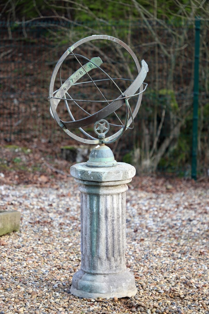 A garden armillary sphere, (1 of 1)