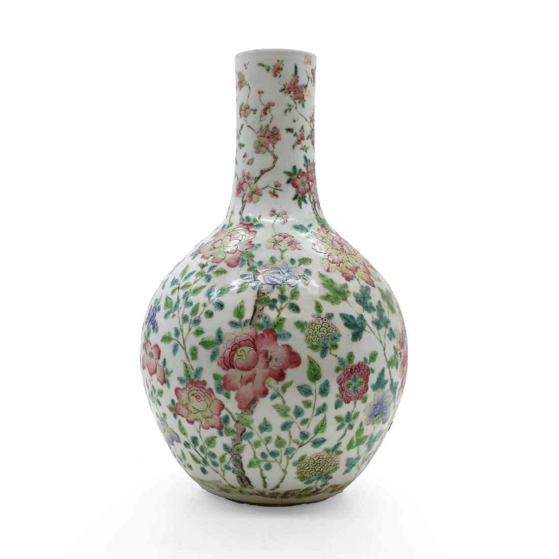 A Chinese bottle vase, (1 of 6)