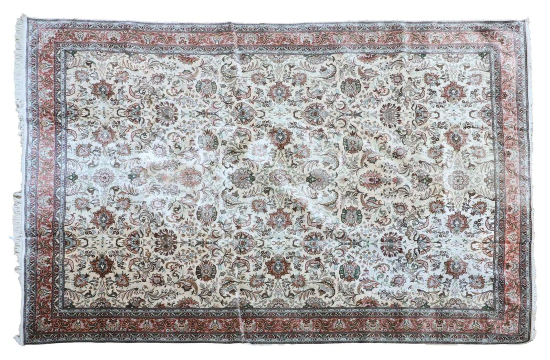 A silk kashmir carpet (1 of 2)