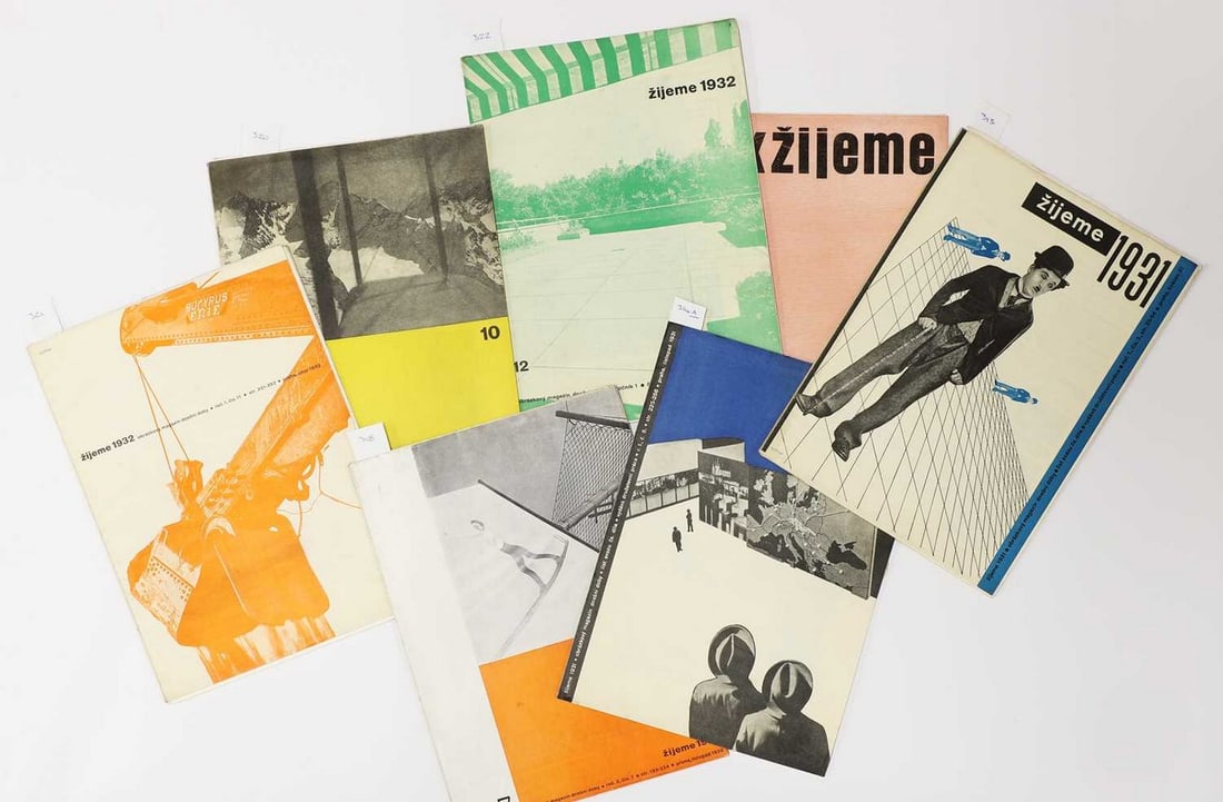 A collection of modernist Czech photography and ephemera, (1 of 5)