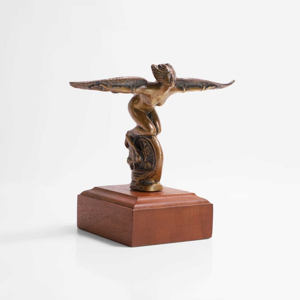 A Speed Goddess car mascot, (1 of 4)