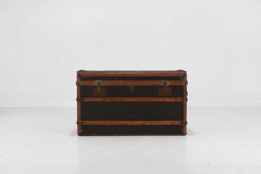 Swaine Adeney Brigg Chesterford Leather Suitcase