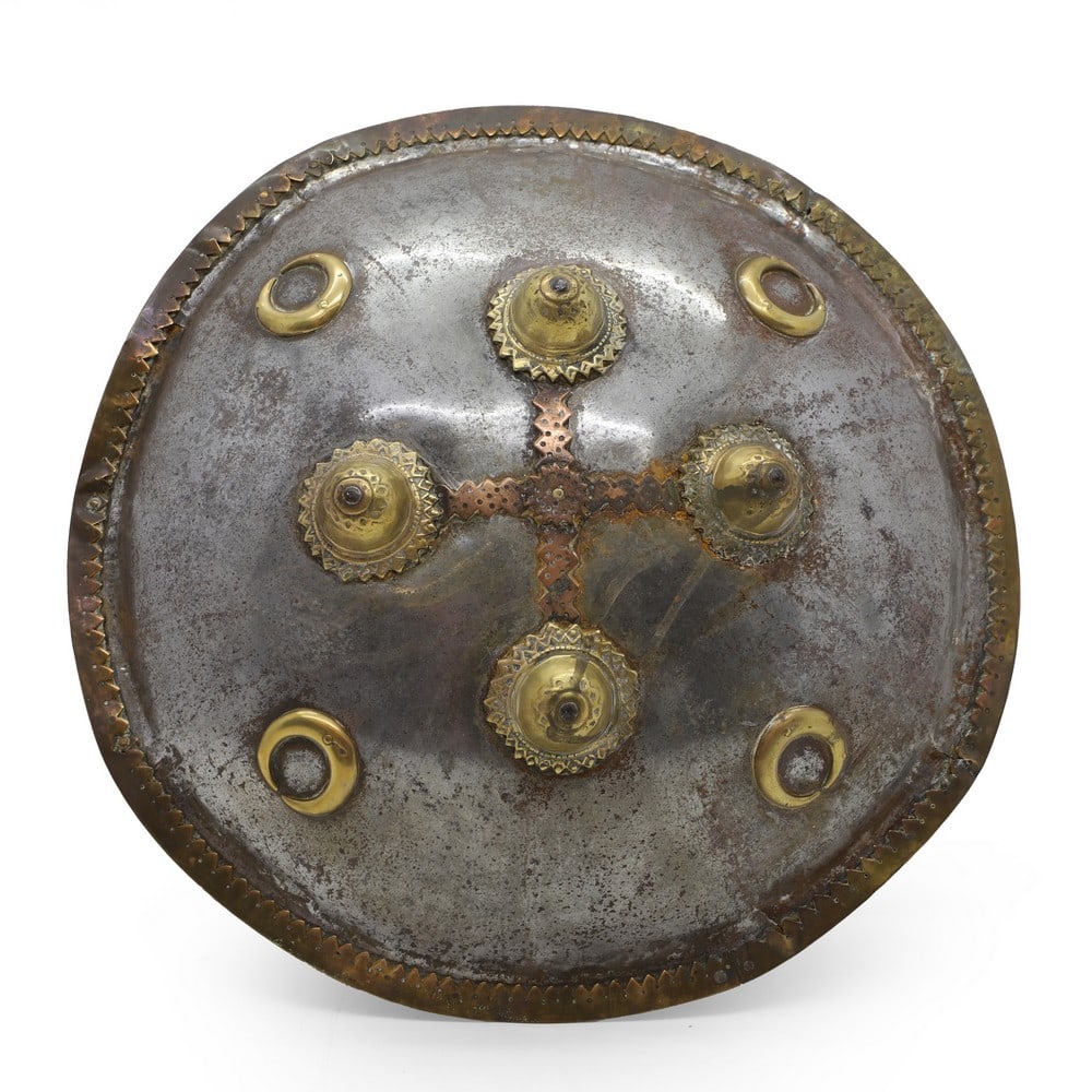An Indo-Persian circular shield, (1 of 3)