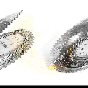 A silver and tortoise shell quadruple case fusee pocket watch, by Edward Prior,: A silver and tortoise shell quadruple case fusee pocket watch, by Edward Prior, for the Turkish market, with a 44mm diameter plain inner case, a white enamel dial, black Turkish numerals and minute tr