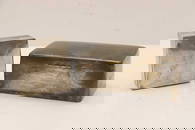 Two silver cigarette boxes,