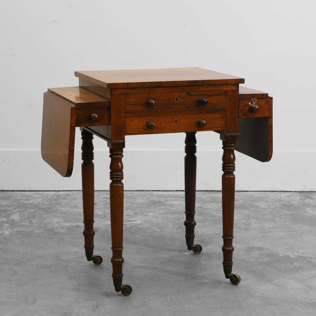 A William IV rosewood work table Early 19th century (1 of 2)
