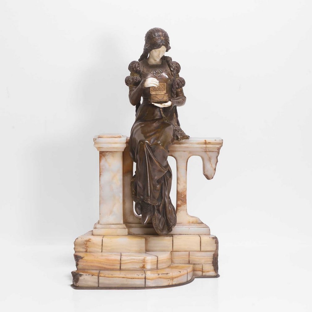 Dominique Alonzo (French, fl.1910-1930) 'The Jewel Box' (1 of 4)