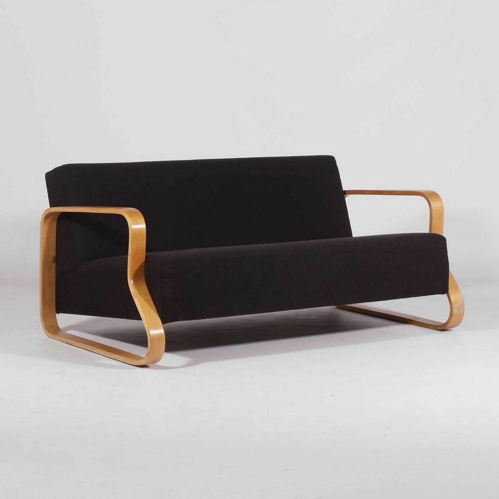 Alvar Aalto (Finnish, 1898-1976) A model '544' sofa (1 of 5)