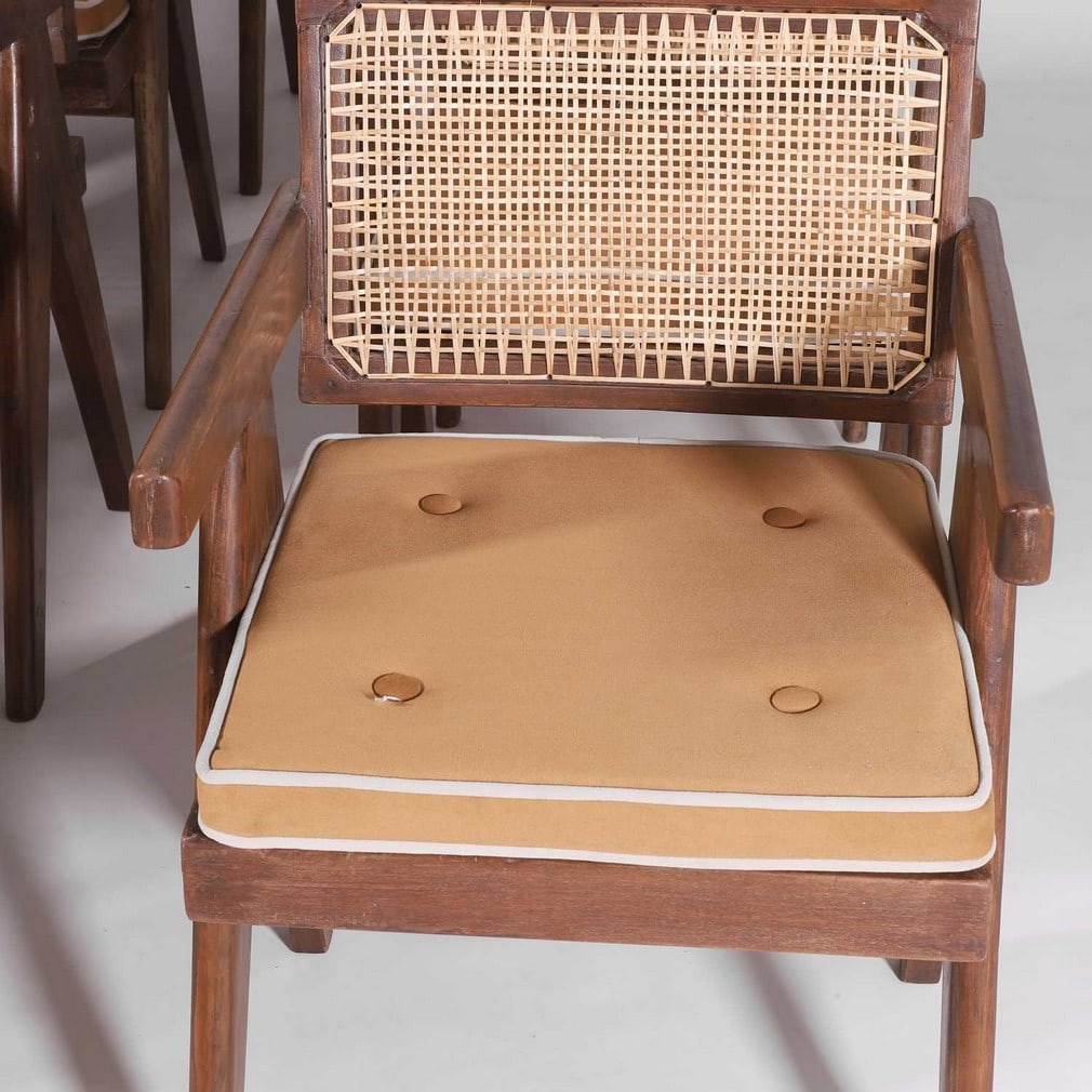 Pierre Jeanneret (Swiss, 1896-1967) A set of twelve chairs - 15