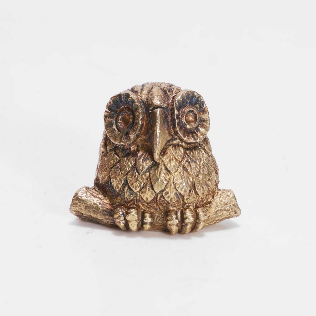 ▲ Stuart Devlin (Australian-British, 1931-2018) A silver-gilt miniature paperweight (1 of 4)