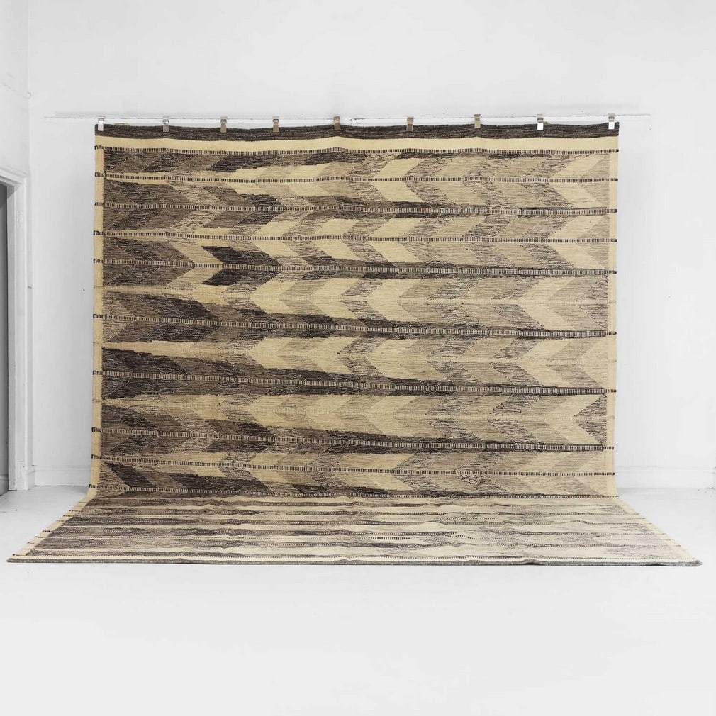 After Barbro Nilsson A flat-weave wool kilim (1 of 3)