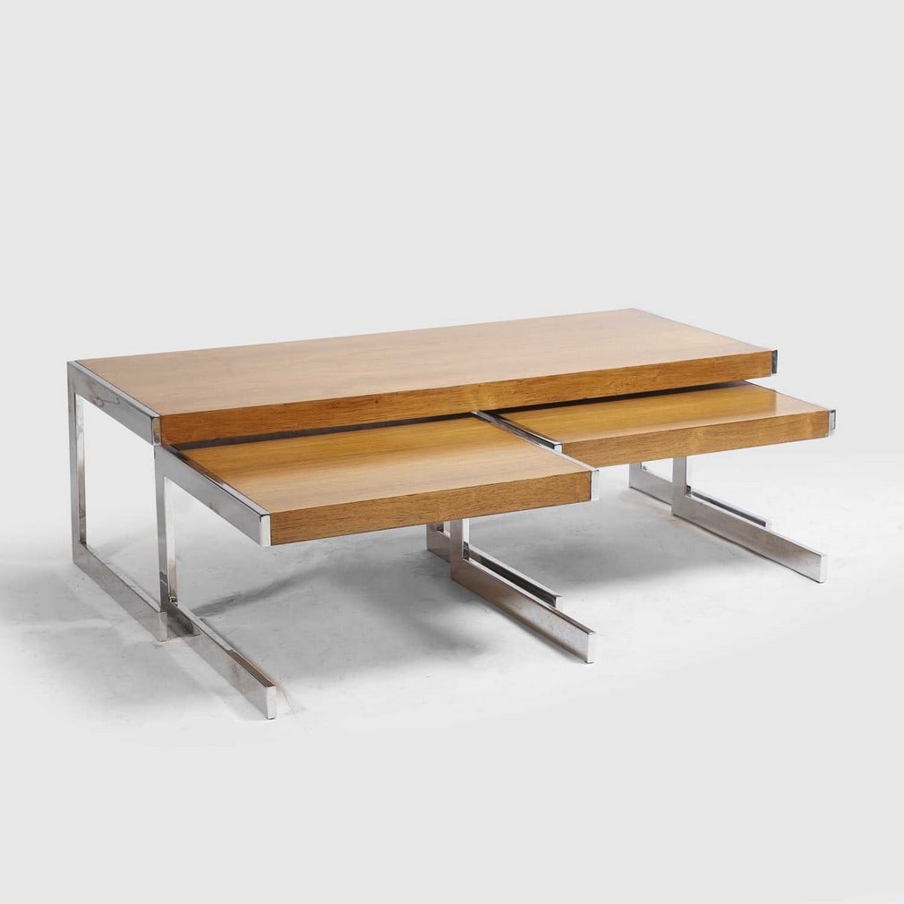 Attributed to Merrow Associates A set of three tables (1 of 5)