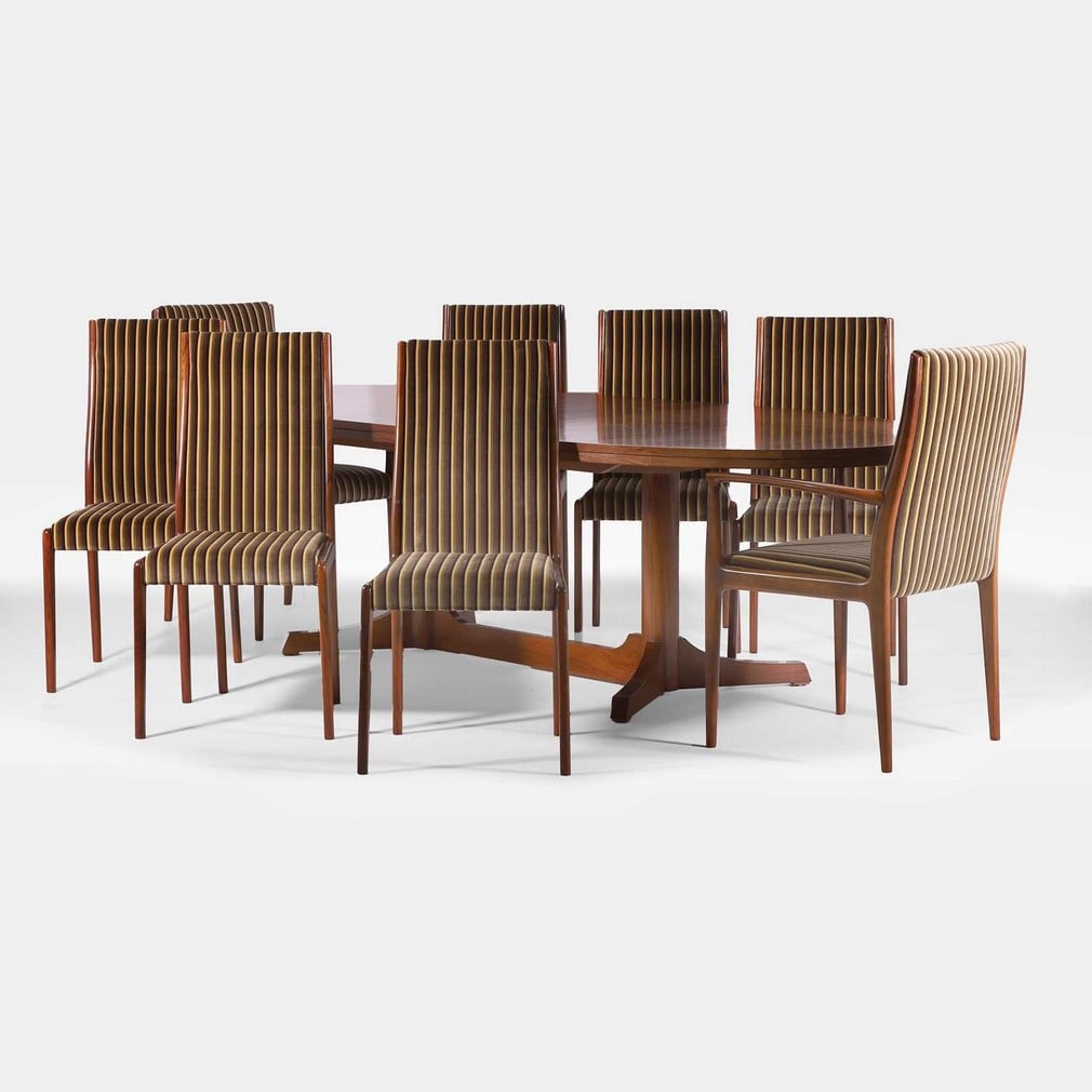 § Robert Heritage (1927-2008) for Archie Shine A rosewood dining suite (1 of 10)