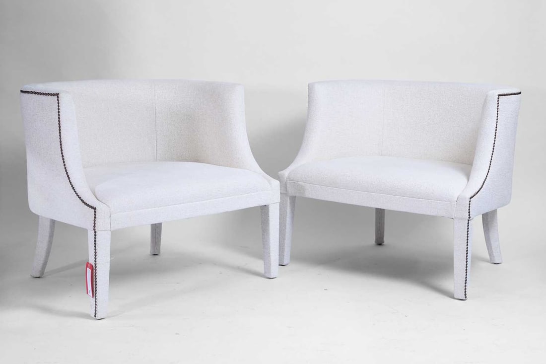 A pair of contemporary armchairs Modern, by Wynchwood Designs (1 of 2)