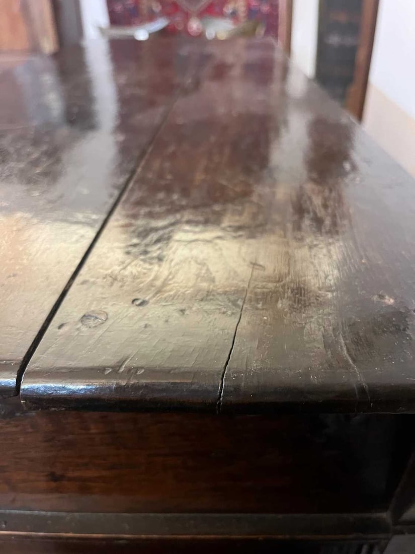 A James II oak cupboard Circa 1680 - 13