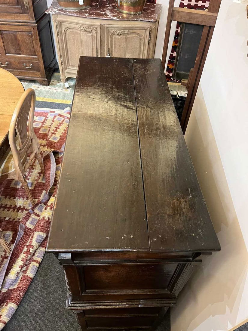A James II oak cupboard Circa 1680 - 16
