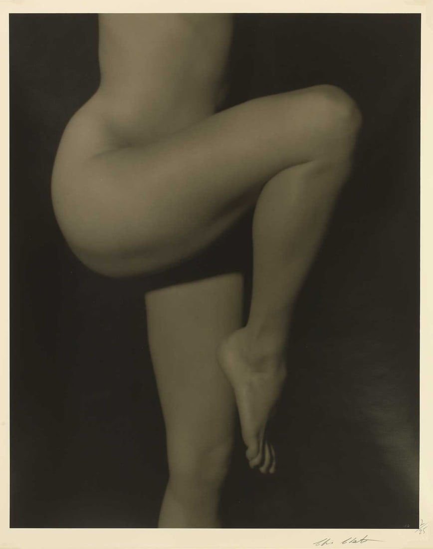 Chris Cheetham (b.1951) 1985: Chris Cheetham (b.1951) 1985 'Nude' gelatin silver print, printed later, signed and numbered 2/25 in pencil l.r., also signed verso, with artist's blind stamp This lot comes with a Certificate of