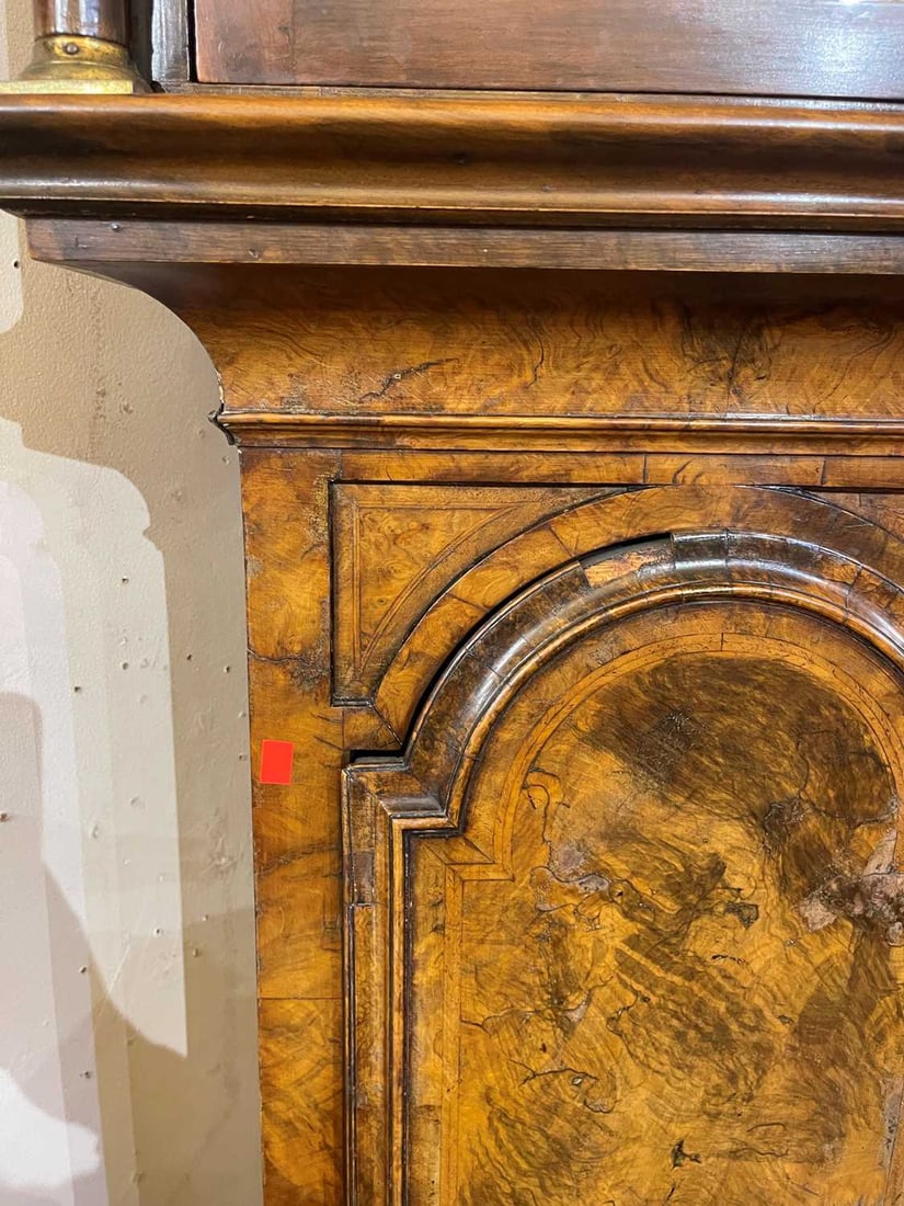 A George I walnut longcase clock Early 18th century - 7