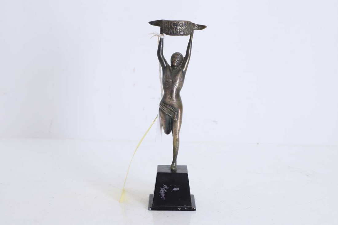 A Ricard Anisette cast metal advertising figure 20th century (1 of 2)