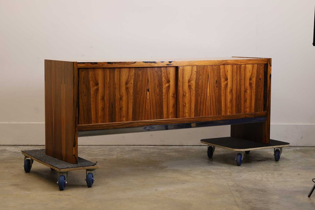 § A Merrow Associates rosewood sideboard Circa 1970 (1 of 3)