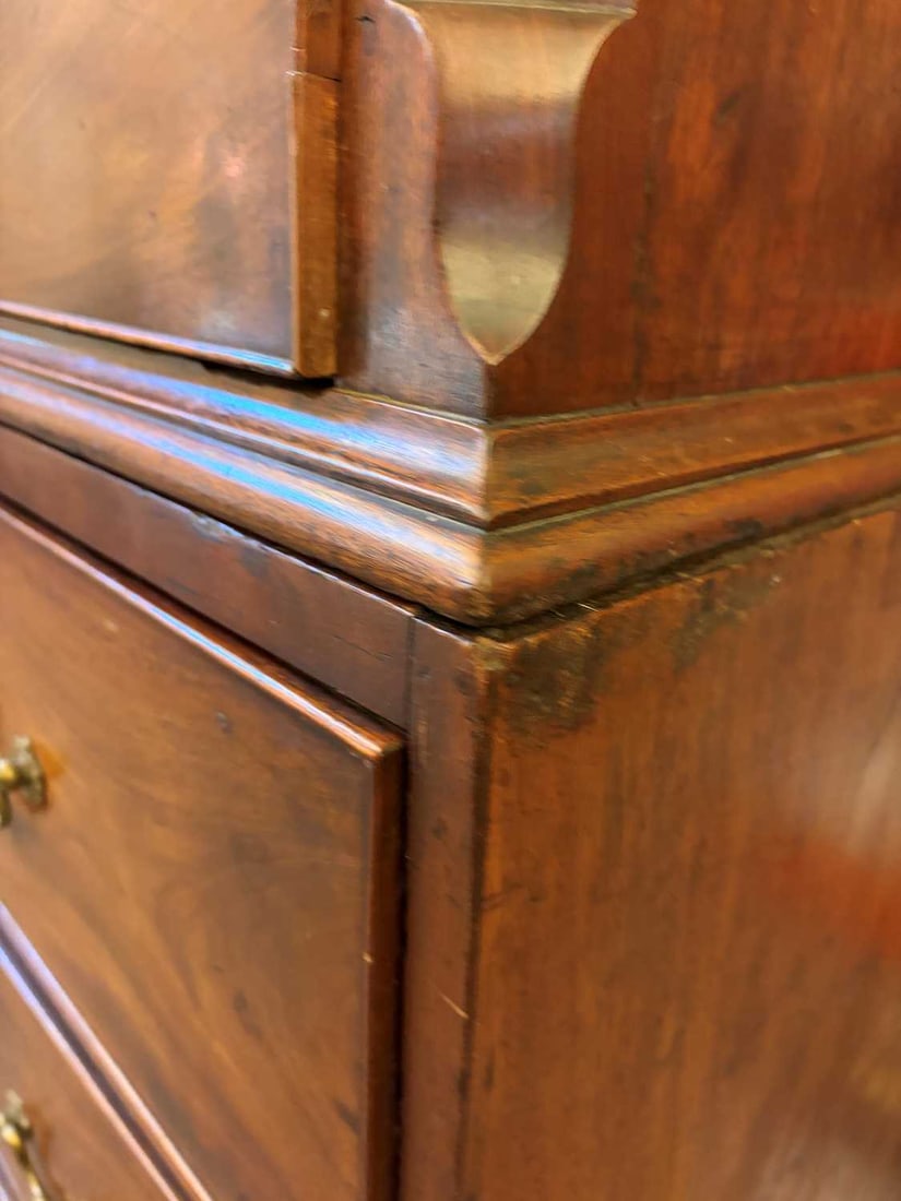 A George III mahogany chest on chest 18th / 19th century - 10