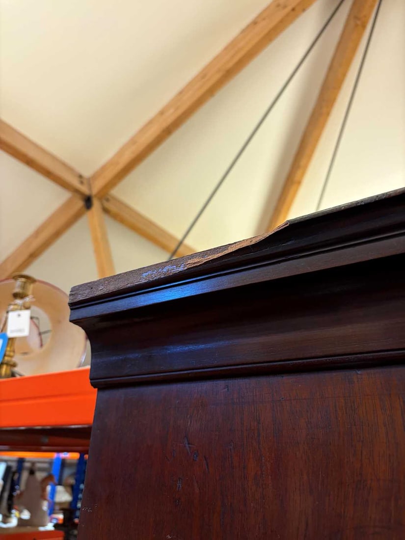 A George III mahogany chest on chest 18th / 19th century - 11