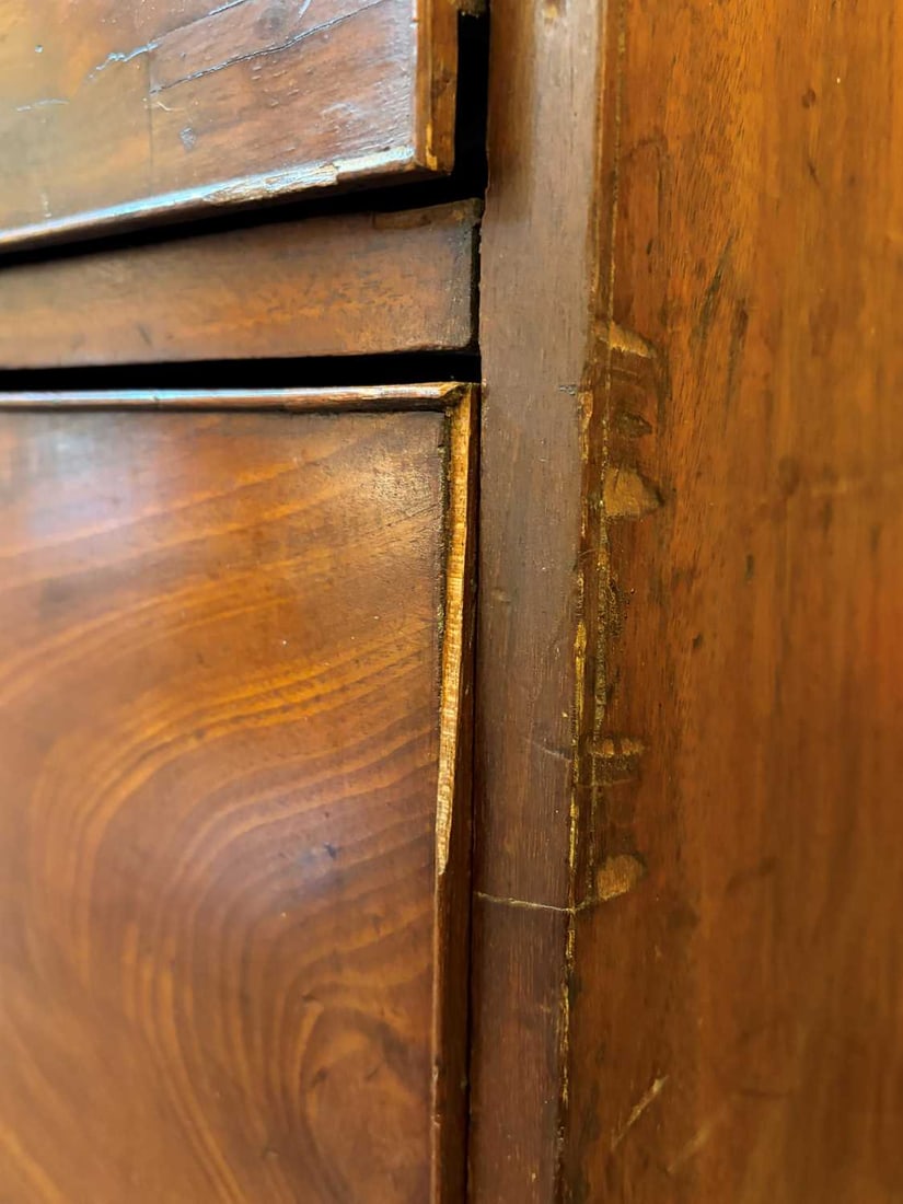 A George III mahogany chest on chest 18th / 19th century - 3