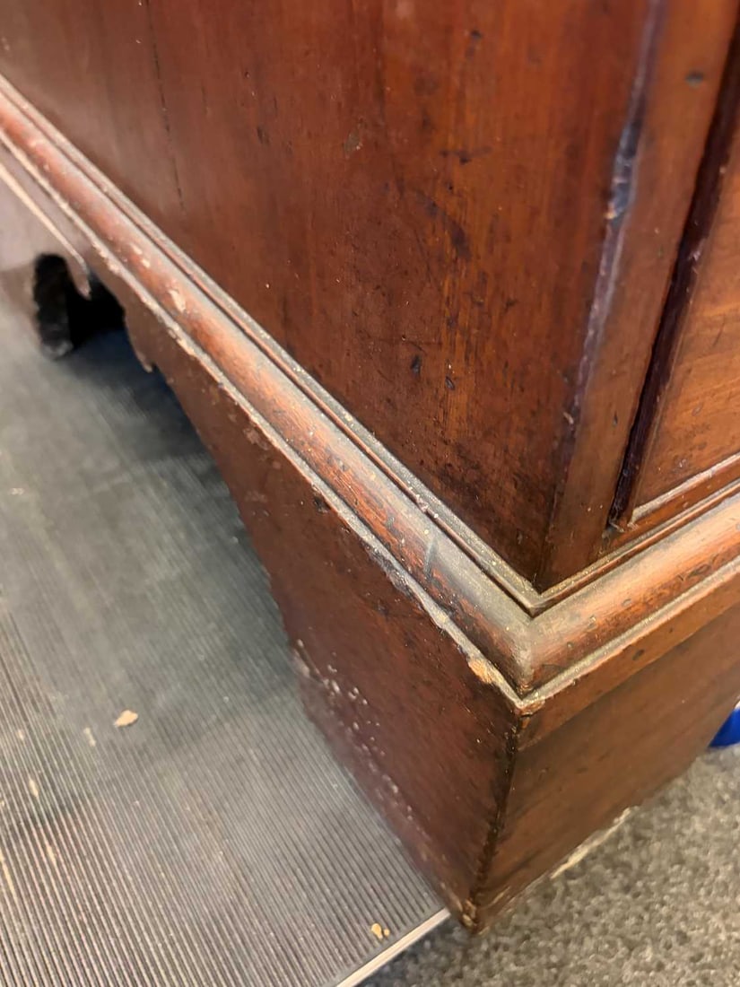 A George III mahogany chest on chest 18th / 19th century - 5