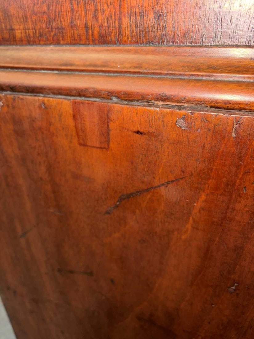 A George III mahogany chest on chest 18th / 19th century - 7