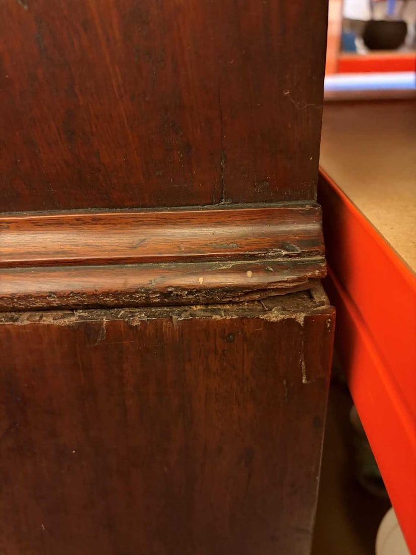 A George III mahogany chest on chest 18th / 19th century - 9