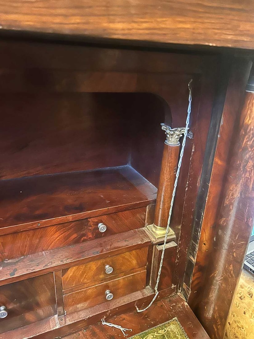 A French Empire mahogany escritoire 19th century - 10