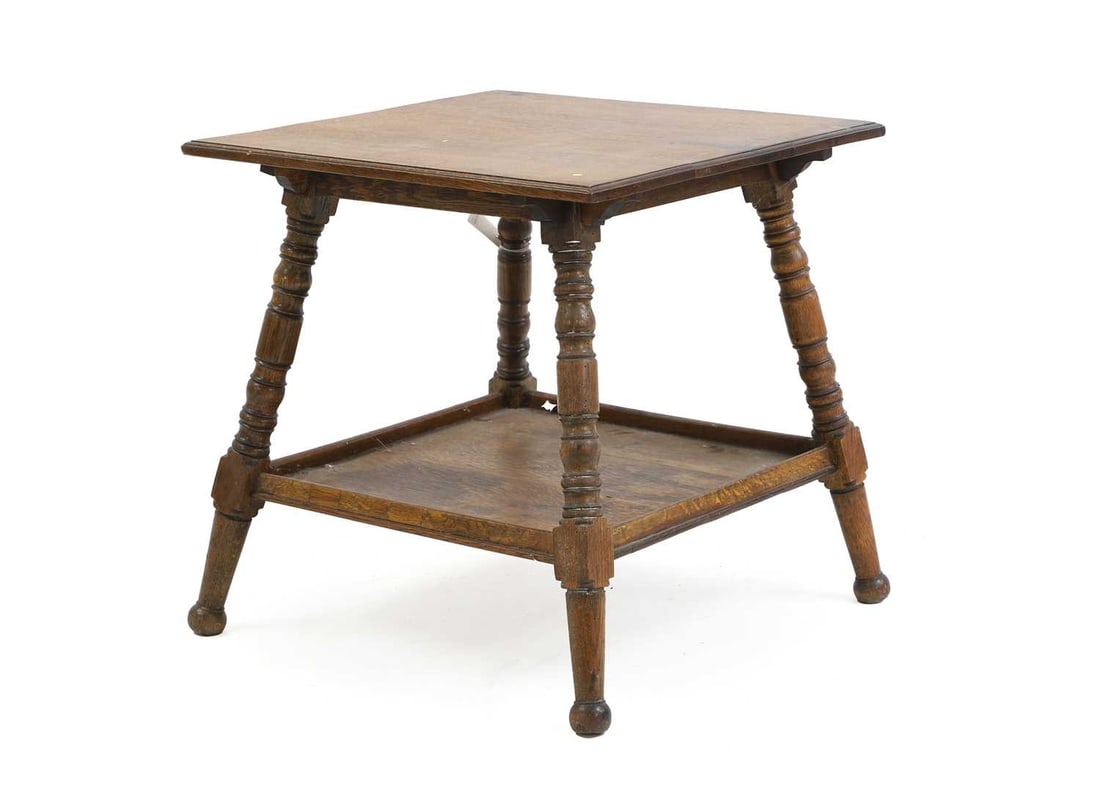 A Liberty of London oak side table After a design by Eastlake (1 of 2)