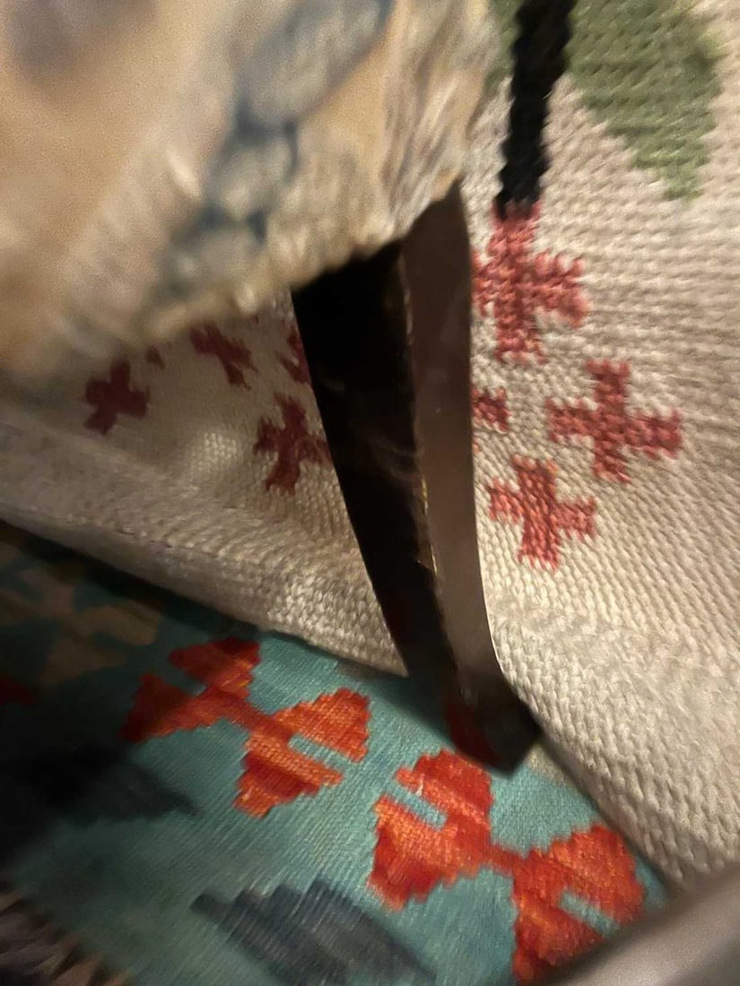 A George III-style mahogany settee, Late 19th century - 12