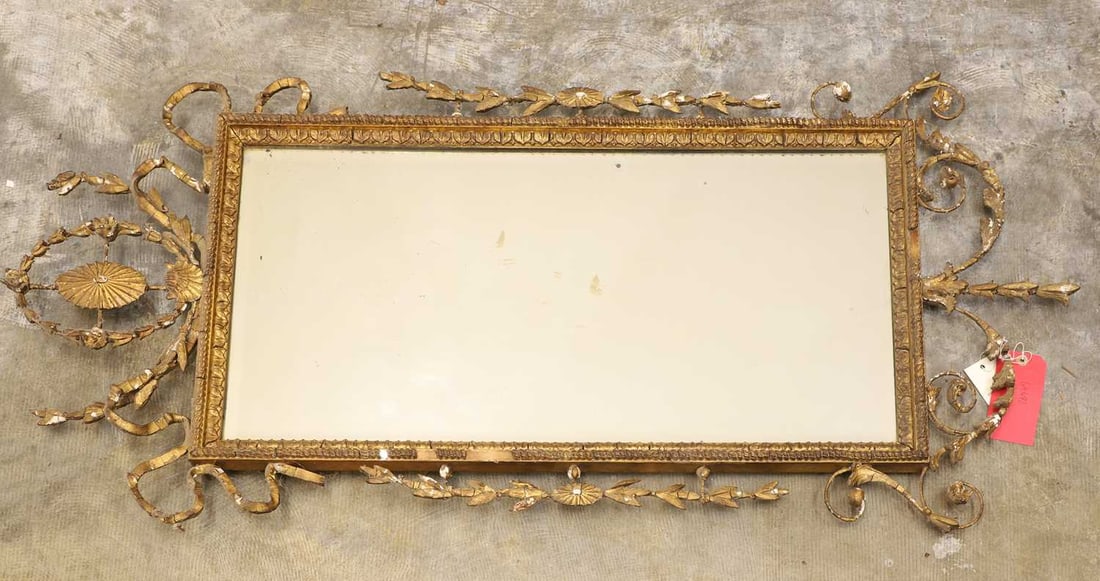 A Neo-Classical giltwood wall mirror Second half of the 19th century (1 of 1)