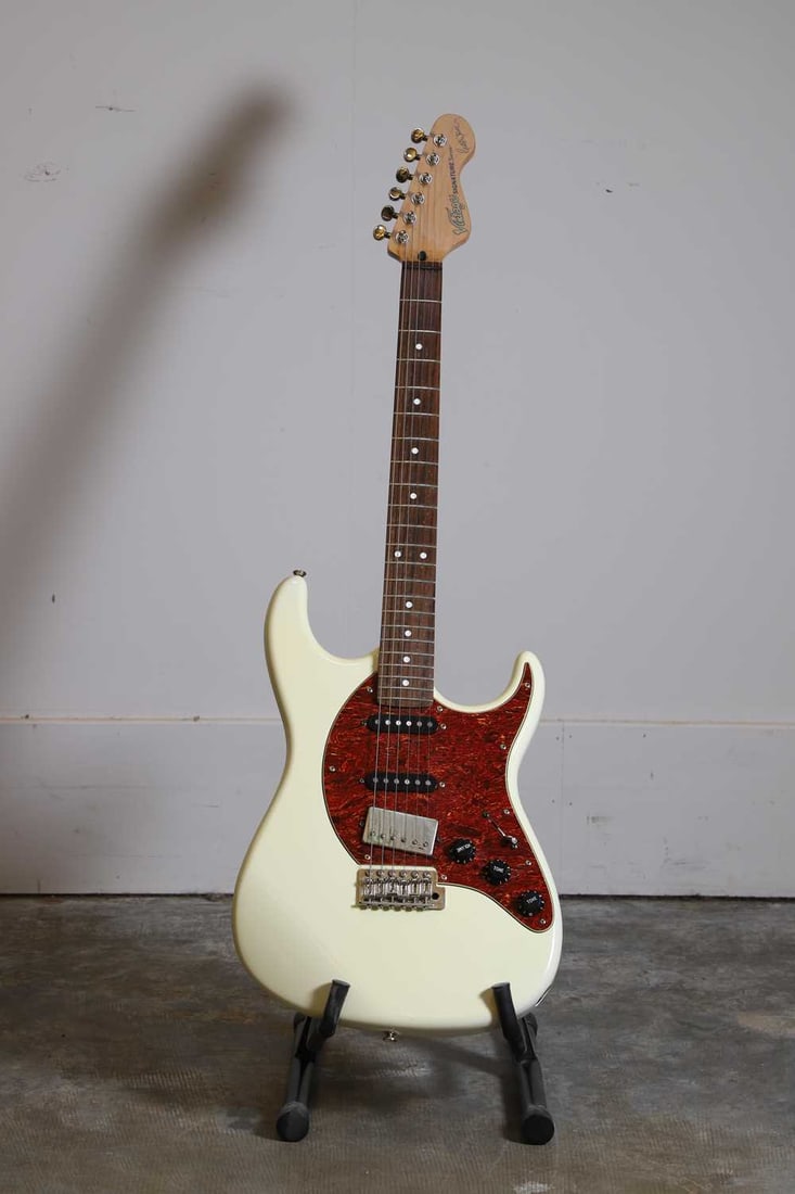 A Vintage 'Geoff Whitehorn' signature series electric guitar (1 of 2)
