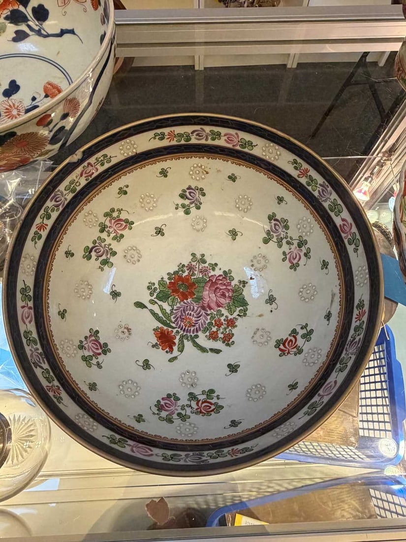 A Chinese Canton teapot and cover 19th century - 7