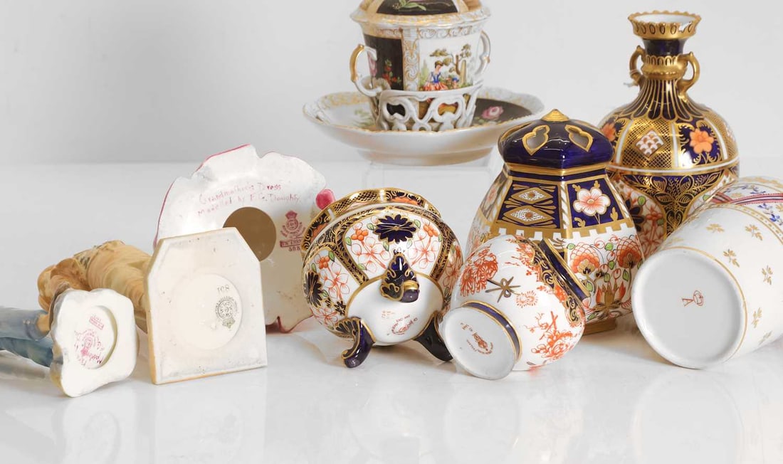 Three Royal Worcester figures, 20th century, - 2