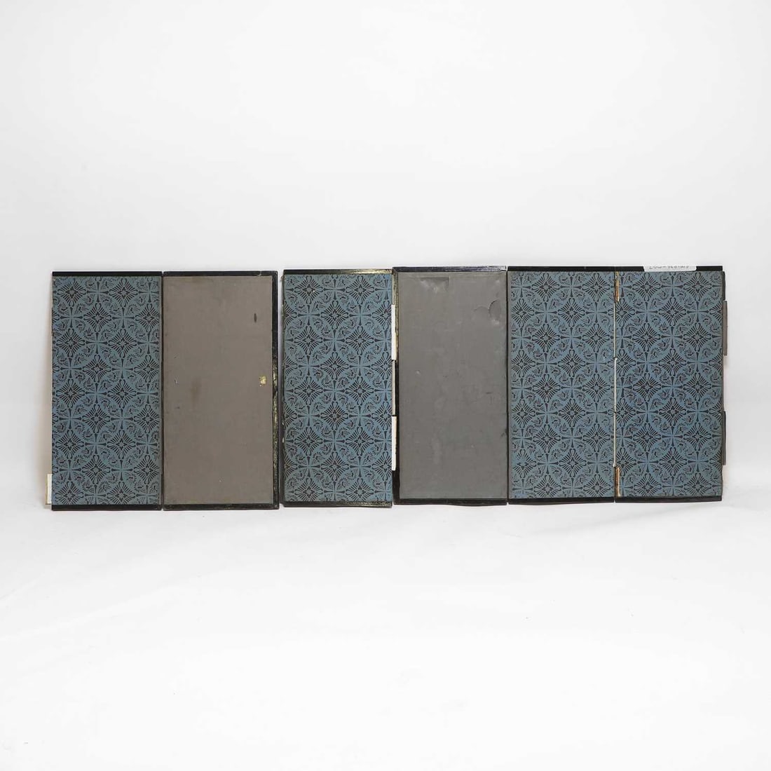 A six-fold Japanese table screen, 19th-20th century - 2