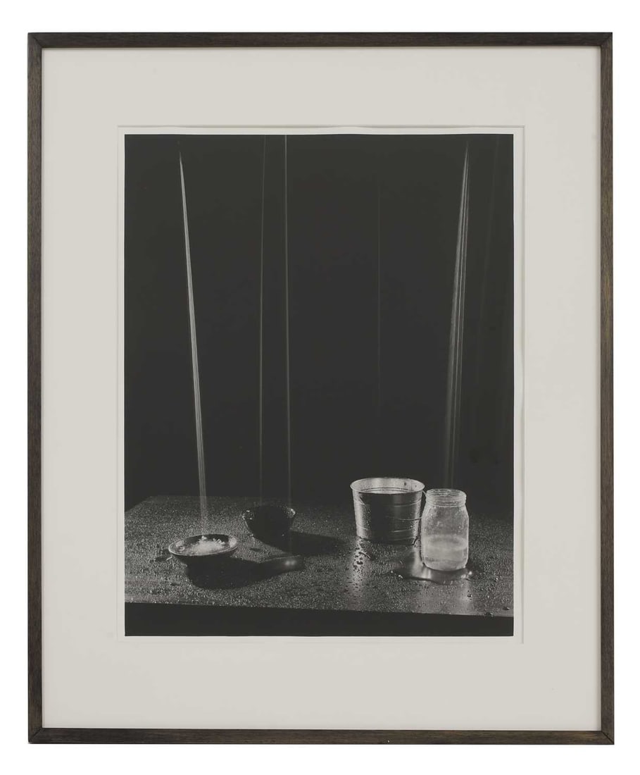 David Goldes (American, b.1947) 'Electricity + Water III', 1993; 'Pouring', 1994; 'Five Spoons', 199 - 4