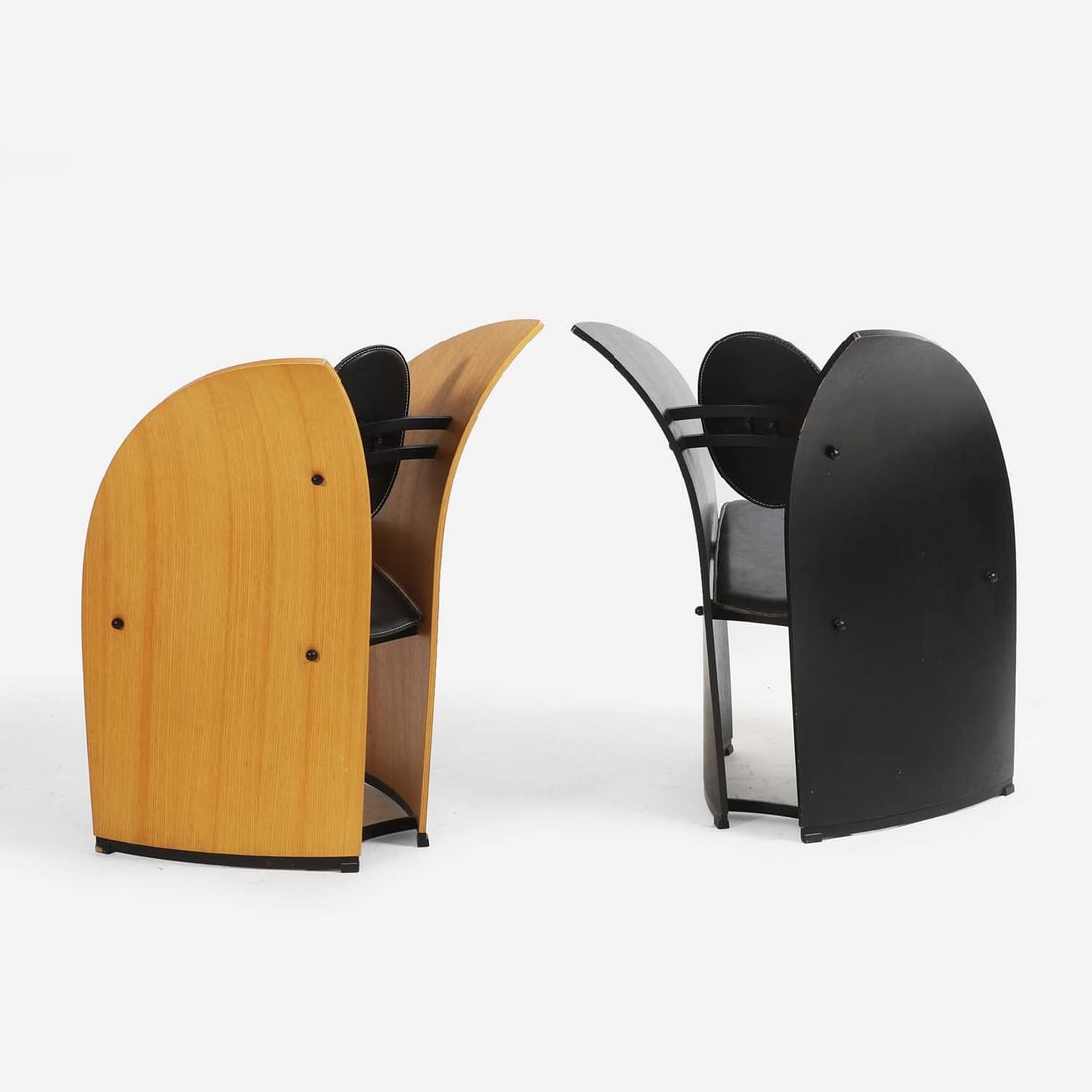 Svein Gusrud (Norwegian, 1944-2022) for Møremøbler A pair of 'Sevilla' chairs - 5