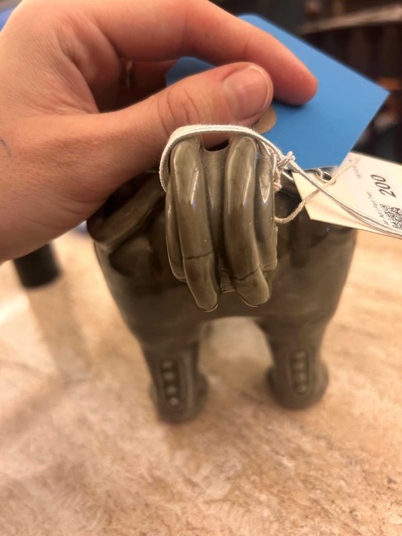 A Japanese celadon 'luduan' censer 20th century - 9