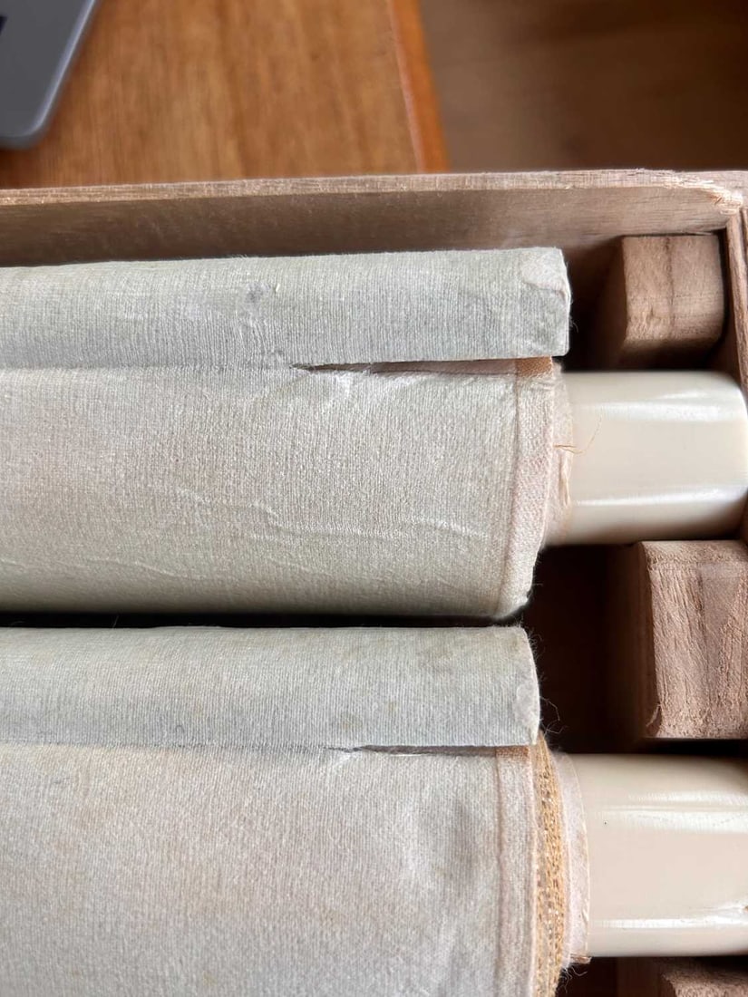 A group of four Chinese hanging scrolls 20th century - 19