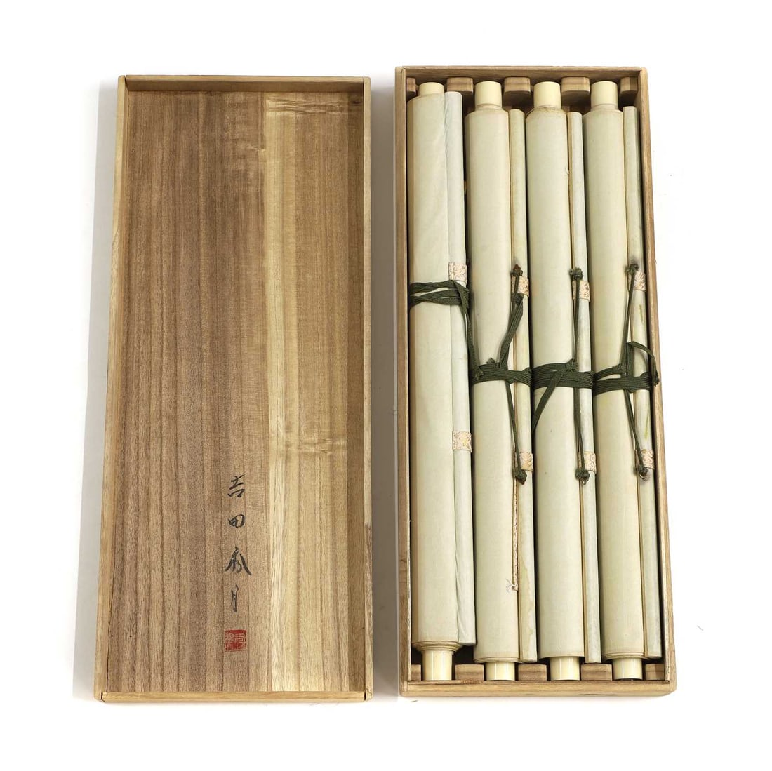 A group of four Chinese hanging scrolls 20th century - 8