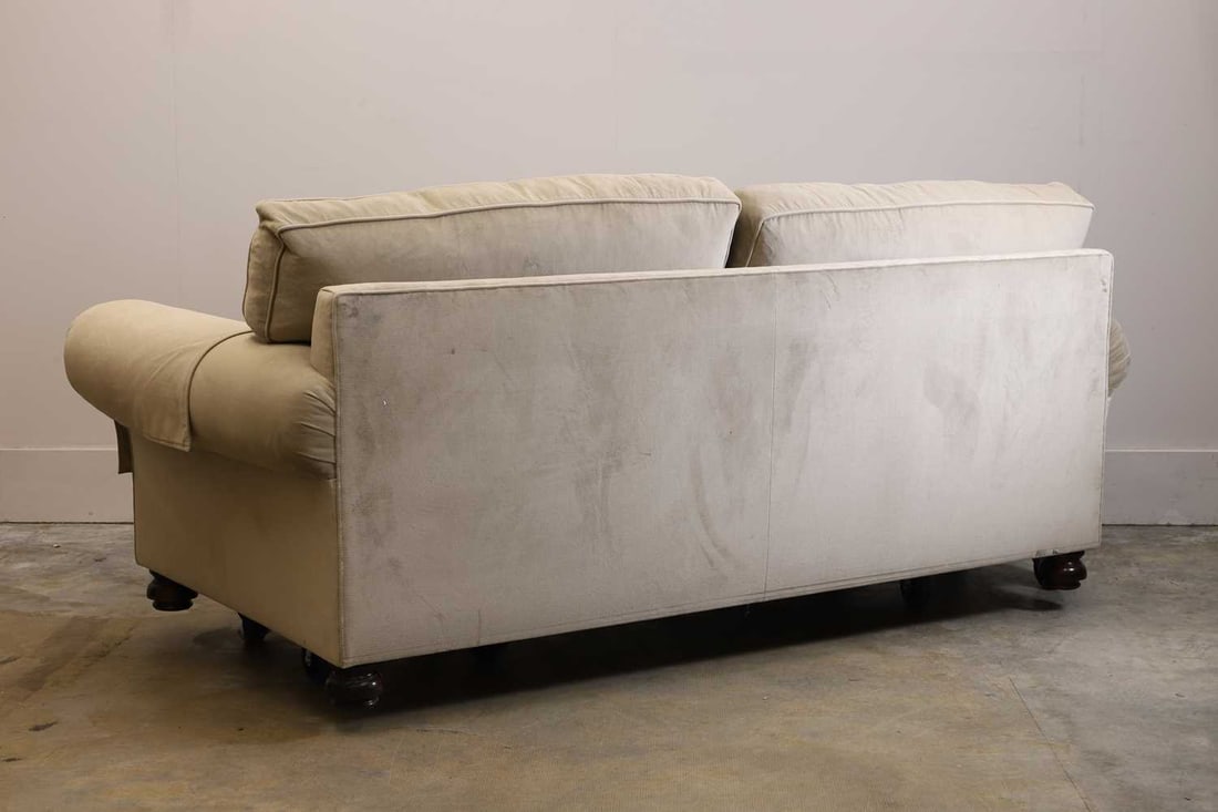 A two seater sofa Of modern manufacture - 3