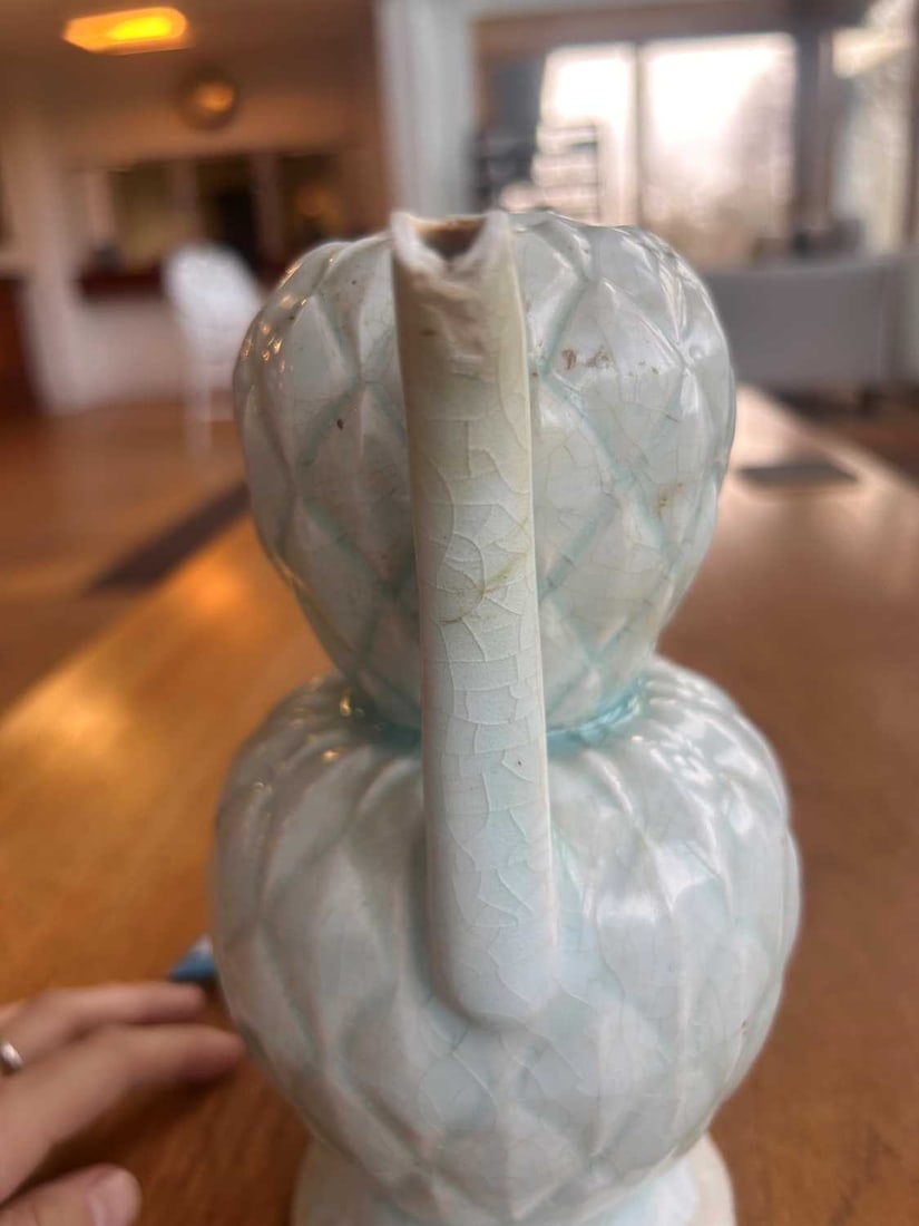 A Chinese Qingbai ware ewer and cover - 15