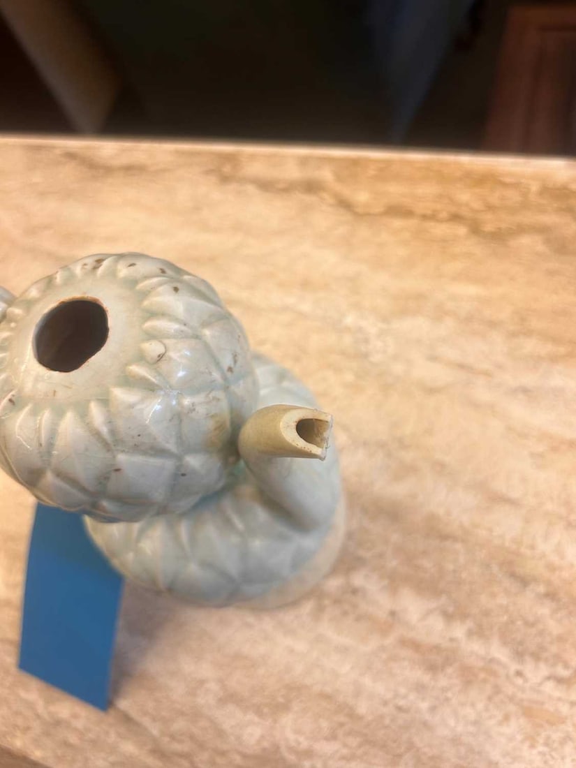 A Chinese Qingbai ware ewer and cover - 5