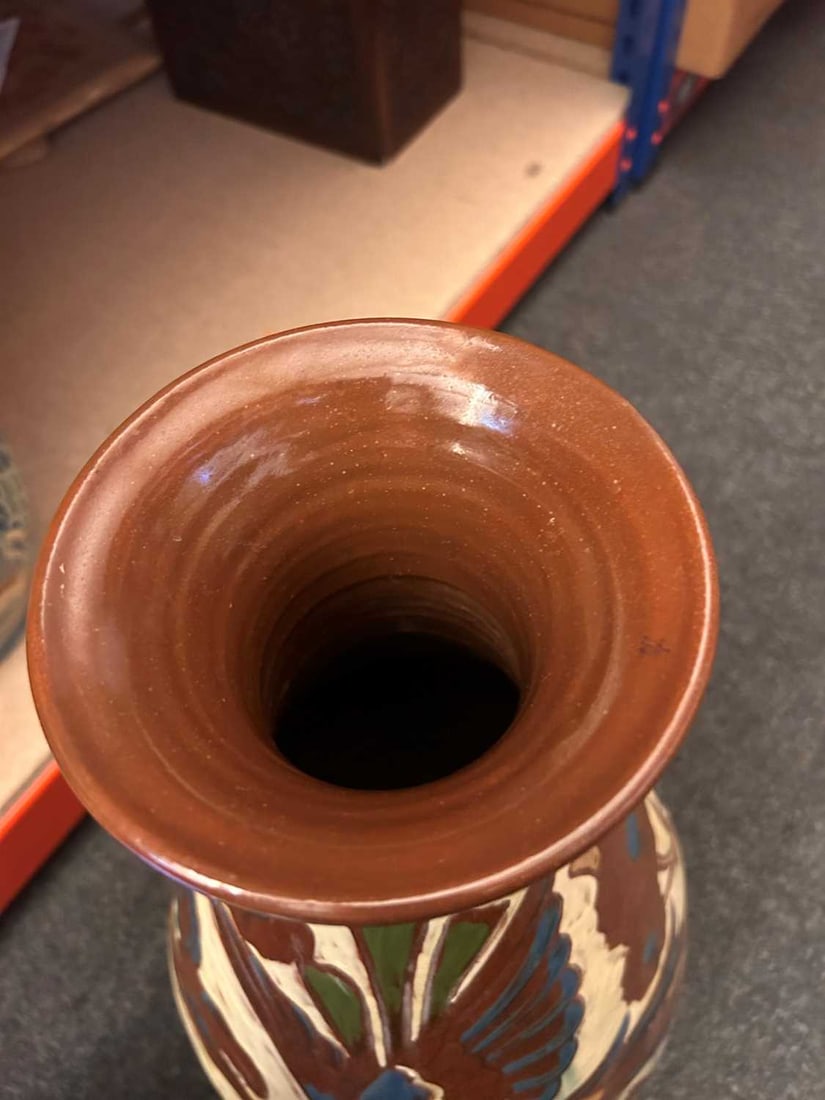 A large CH Brannam vase Circa 1890 - 5