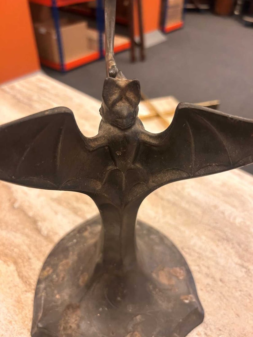 A Kayserzinn 'Bats' girandole 20th century - 3