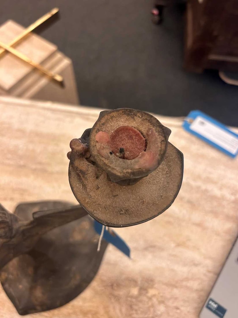 A Kayserzinn 'Bats' girandole 20th century - 7