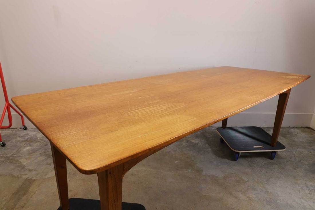 A teak table 20th century - 2